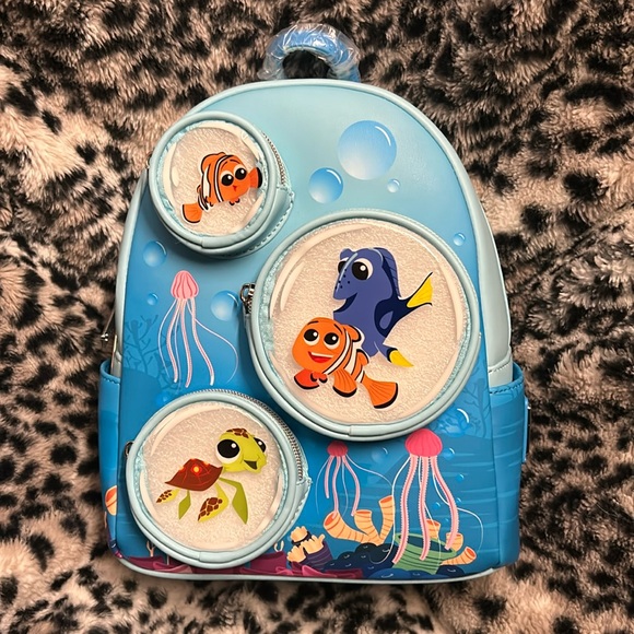Loungefly Other - Finding Nemo 20th anniversary mini backpack
